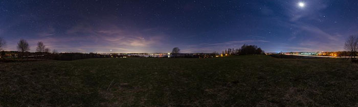 ammersee aussicht nacht